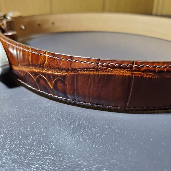 Brighton Leather Heart Belt Size S/28 - Picture 8 of 9